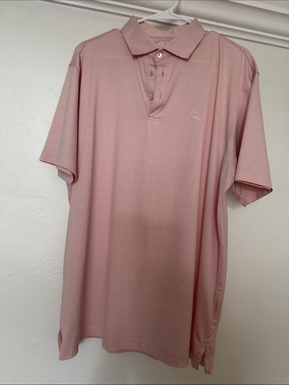 Rhoback Men's Coral Polo Shirt